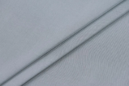 Ткань плательно-блузочная вискоза сатин однотонный, Maks Style, вискоза 100%, цвет белый, арт. MS- 1156 D-14