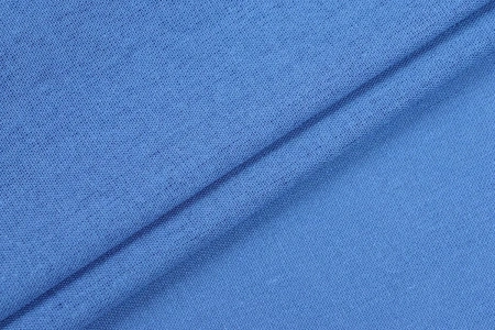 Ткань плательно-костюмная лён вискоза хлопок однотонный, Maks Style, цвет синий, арт. MS- 1160 D-8