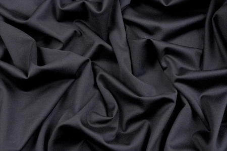Трикотажное полотно Нейлон Рома Джерси 450 гр. Maks Style, цвет черный, арт. 2026 D-14