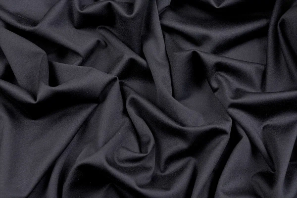 Трикотажное полотно Нейлон Рома Джерси 450 гр. Maks Style, цвет черный, арт. 2026 D-14