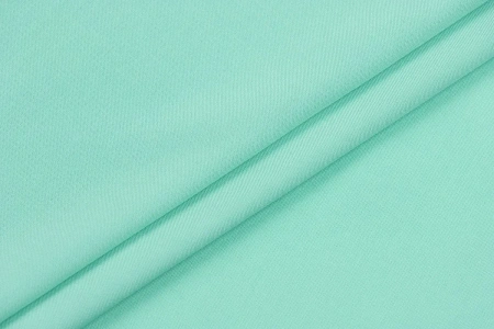 Ткань плательно-блузочная штапель однотонный, Maks Style, вискоза 100%, цвет зеленый, арт. MS- 2453 D-12