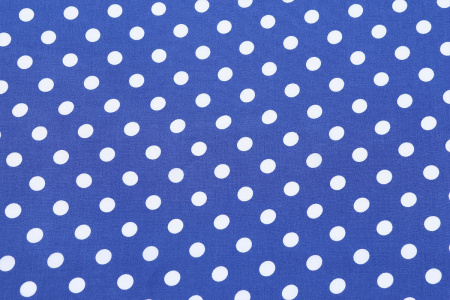 Ткань плательно-блузочная штапель, Maks Style, вискоза 100%, синий принт горох, арт. MS- 1146 D-29 С-4