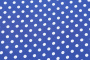 Ткань плательно-блузочная штапель, Maks Style, вискоза 100%, синий принт горох, арт. MS- 1146 D-29 С-4