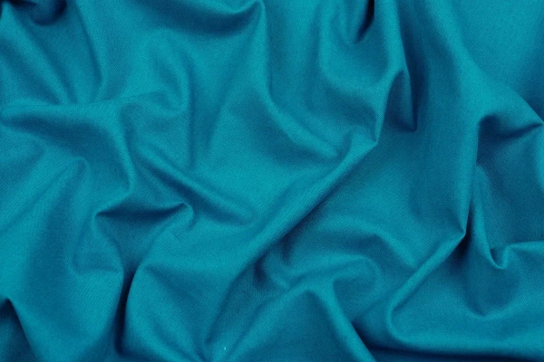 Ткань плательно-костюмная лён вискоза хлопок однотонный, Maks Style, цвет бирюзовый, арт. MS- 1160 D-29