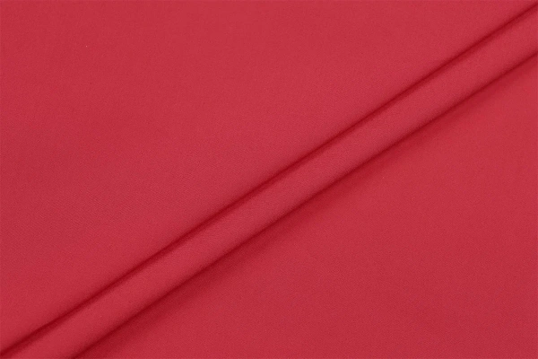 Ткань плательно-блузочная хлопок поплин однотонный, Maks Style, хлопок 100%, цвет красный, арт. 1159 D-17