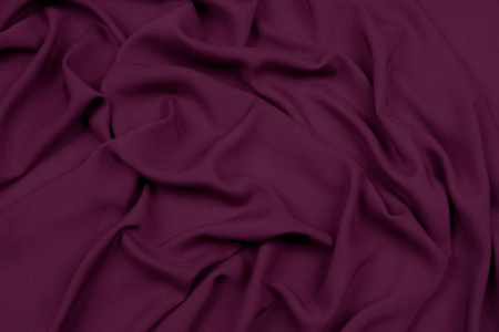 Ткань плательно-блузочная штапель однотонный, Maks Style, вискоза 100%, цвет темно-сиреневый, арт. MS- 2453 D-38