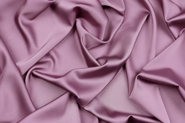 Ткань плательно-блузочная однотонная Армани шелк, Maks Style, цвет темно-розовый, арт 1132 D-11