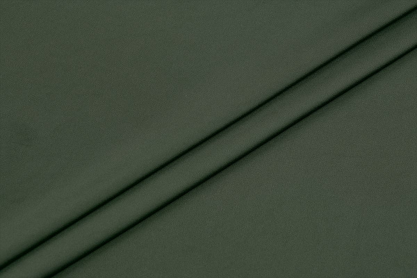 Ткань плательно-блузочная однотонная Армани шелк, Maks Style, цвет олива, арт 1132 D-23
