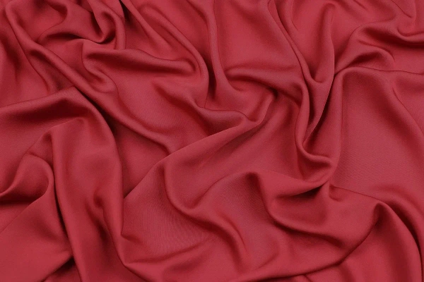 Ткань плательно-блузочная вискоза сатин однотонный, Maks Style, вискоза 100%, цвет белый, арт. MS- 1156 D-10