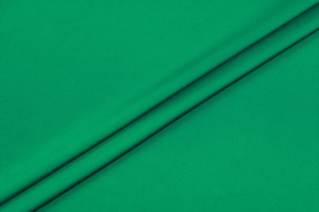 Ткань плательно-блузочная однотонная Армани шелк, Maks Style, цвет зеленый, арт 1132 D-22