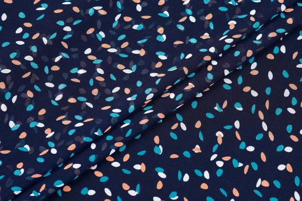 Ткань плательно-блузочная шифон, Maks Style, камушки, арт MS- 1195 D-7 C-1