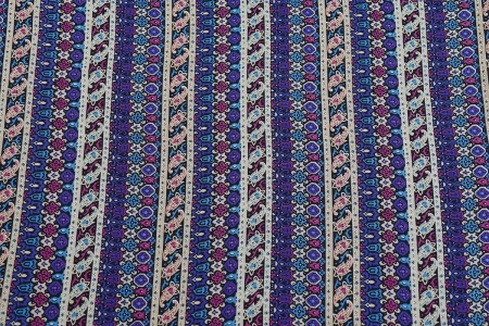 Ткань плательно-блузочная шифон, Maks Style, цветочный принт, арт. MS- 3270 D-25