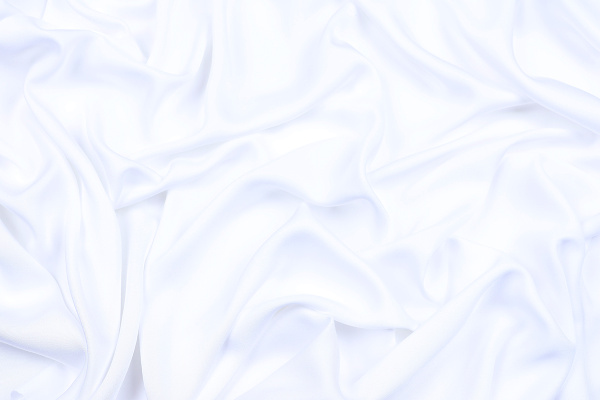 Ткань плательно-костюмная лён вискоза хлопок однотонный, Maks Style, цвет белый, арт. MS- 1160 D-1