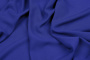 Ткань плательно-блузочная штапель однотонный, Maks Style, вискоза 100%, цвет синий, арт. MS- 2453 D-22