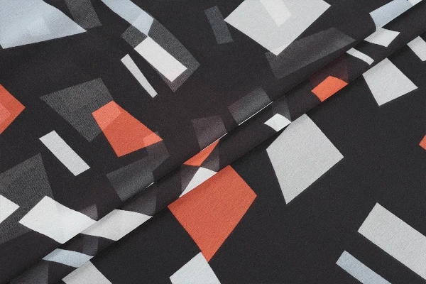 Ткань плательно-блузочная шифон, Maks Style, арт MS- 1234 D-LA21001-86 C-1