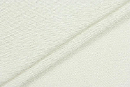 Ткань плательно-костюмная лён вискоза хлопок однотонный, Maks Style, цвет белый, арт. MS- 1160 D-2