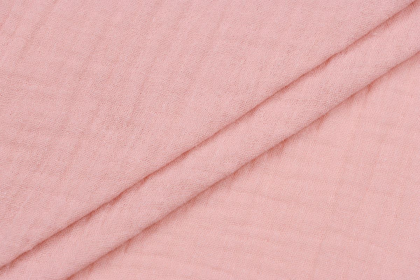 Ткань плательно-блузочная муслин однотонный, Maks Style, хлопок 100%, цвет розовый, арт. 1162 D-6