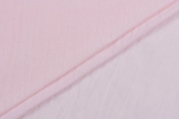 Ткань плательно-блузочная марлевка однотонная, Maks Style, хлопок 100%, цвет розовый, арт. 1114 D-5