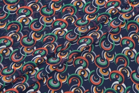Ткань плательно-блузочная шифон,  Maks Style, арт SI- 3778-18 D-101350B C-A