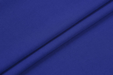 Ткань плательно-блузочная штапель однотонный, Maks Style, вискоза 100%, цвет синий, арт. MS- 2453 D-22