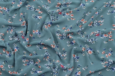 Ткань плательно-блузочная шифон, Maks Style, арт MS- 1242 D-3 C-2