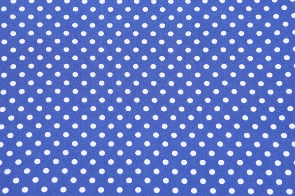 Ткань плательно-блузочная штапель, Maks Style, вискоза 100%, синий принт горох, арт. MS- 1146 D-30 С-4