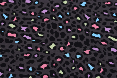 Ткань плательно-блузочная штапель, Maks Style, вискоза 100%, цвет ткани коричневый, арт. MS- 1226 D-28