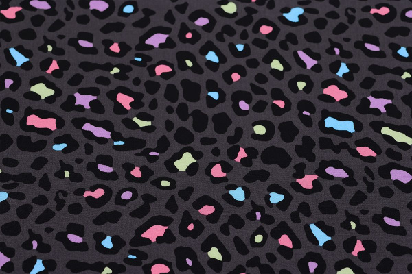 Ткань плательно-блузочная штапель, Maks Style, вискоза 100%, цвет ткани коричневый, арт. MS- 1226 D-28