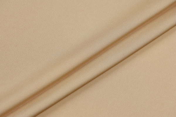 Ткань плательно-блузочная однотонная Армани шелк, Maks Style, цвет бежевый, арт 1132 D-14