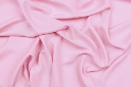 Ткань плательно-блузочная штапель однотонный, Maks Style, вискоза 100%, цвет розовый, арт. MS- 2453 D-7