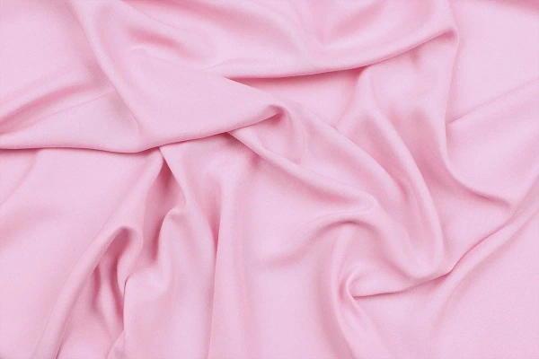 Ткань плательно-блузочная штапель однотонный, Maks Style, вискоза 100%, цвет розовый, арт. MS- 2453 D-7