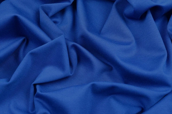 Трикотажное полотно Нейлон Рома Джерси 450 гр. Maks Style, цвет синий, арт. 2026 D-8