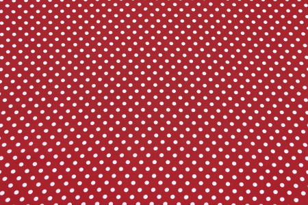 Ткань плательно-блузочная штапель, Maks Style, вискоза 100%, красный принт горох, арт. MS- 1146 D-30 С-6