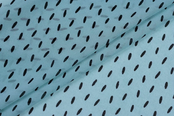 Ткань плательно-блузочная шифон, Maks Style, камушки арт. MS- 1195 D-10 C-1