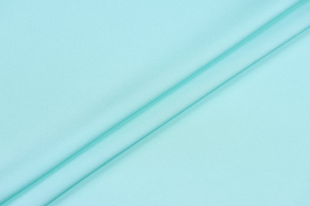 Ткань плательно-блузочная однотонная Армани шелк, Maks Style, цвет голубой, арт 1132 D-32