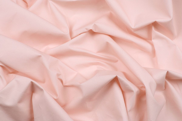 Ткань плательно-блузочная хлопок поплин однотонный, Maks Style, хлопок 100%, цвет розовый, арт. 1159 D-5