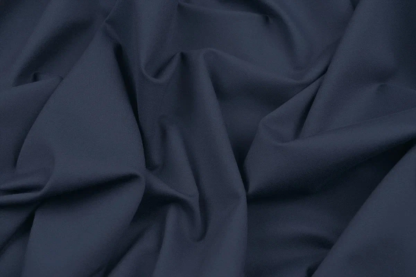 Ткань трикотажная однотонная, Нейлон Рома Джерси 520гр., Maks Style,цвет темно-синий, арт. MS- 2025 D-6