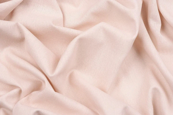 Ткань плательно-костюмная лён вискоза хлопок однотонный, Maks Style, цвет розовый, арт. MS- 1160 D-5