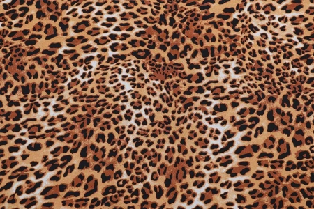 Ткань плательно-блузочная шифон, Maks Style, леопард, арт MS- 1234 D-LS210578 D-2 C-1