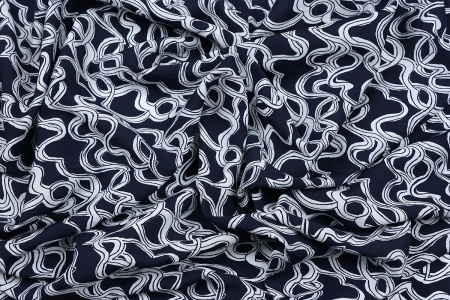 Ткань плательно-блузочная вискоза нейлон, Maks Style, вискоза 80%, нейлон 20%, арт. MS- 1173 D- 45