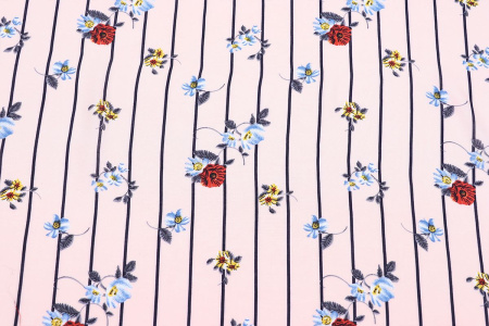 Ткань плательно-блузочная штапель, Maks Style, вискоза 100%, арт. 2656 C-2