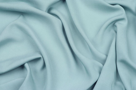 Ткань плательно-блузочная штапель однотонный, Maks Style, вискоза 100%, цвет серо-голубой, арт. MS- 2453 D-35