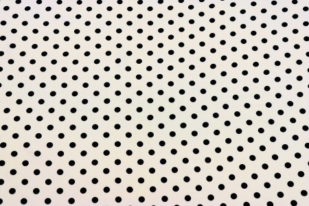 Ткань плательно-блузочная штапель, Maks Style, вискоза 100%, молочный принт горох, арт. MS- 1146 D-28 С-7