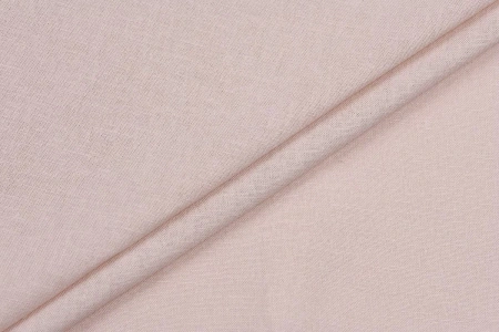 Ткань плательно-костюмная лён вискоза однотонная, Maks Style, цвет персиковый,  арт. MS- 1161 D-5