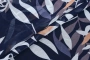 Ткань плательно-блузочная шифон, Maks Style, листья, арт MS- 1235 D-B04H5125 C-2