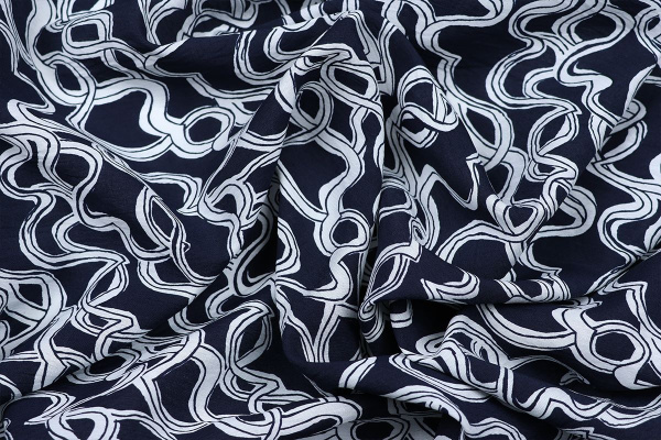 Ткань плательно-блузочная вискоза нейлон, Maks Style, вискоза 80%, нейлон 20%, арт. MS- 1173 D- 45