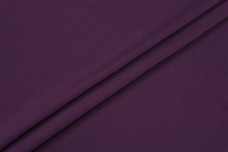 Ткань плательно-блузочная однотонная Армани шелк, Maks Style, цвет фиолетовый, арт 1132 D-25