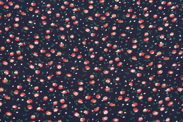 Ткань плательно-блузочная штапель, Maks Style, вискоза 100%, цветочный принт, арт. MS-1146 D-25-1