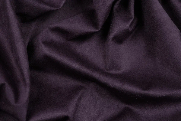 Ткань костюмная замша однотонная, Maks Style, цвет фиолетовый, арт. MS- 3248 D-8