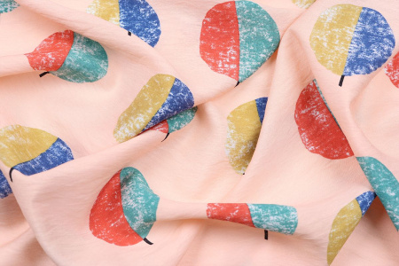 Ткань плательно-блузочная вискоза нейлон, Maks Style, вискоза 80%, нейлон 20%, арт. MS- 4202 D- 173